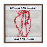 Forever Emily's Imperfect Heart Framed Canvas Wraps