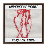 Forever Emily's Imperfect Heart Framed Canvas Wraps