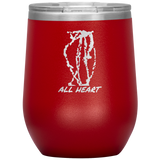 Forever Emily's All Heart Etched Wine Tumblers