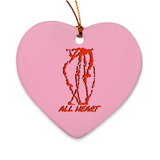 Forever Emily's All Heart Porcelain Ornaments