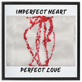 Forever Emily's Imperfect Heart Framed Canvas Wraps