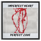 Forever Emily's Imperfect Heart Framed Canvas Wraps