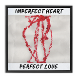 Forever Emily's Imperfect Heart Framed Canvas Wraps