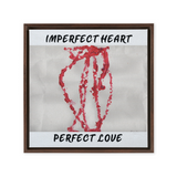 Forever Emily's Imperfect Heart Framed Canvas Wraps