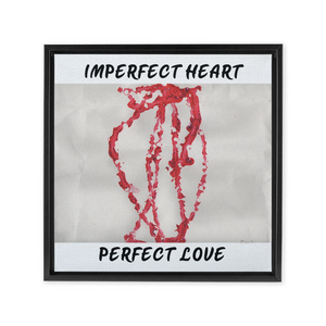 Forever Emily's Imperfect Heart Framed Canvas Wraps