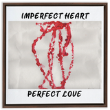 Forever Emily's Imperfect Heart Framed Canvas Wraps