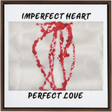 Forever Emily's Imperfect Heart Framed Canvas Wraps