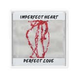 Forever Emily's Imperfect Heart Framed Canvas Wraps