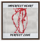 Forever Emily's Imperfect Heart Framed Canvas Wraps