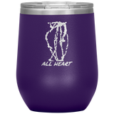 Forever Emily's All Heart Etched Wine Tumblers