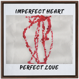 Forever Emily's Imperfect Heart Framed Canvas Wraps