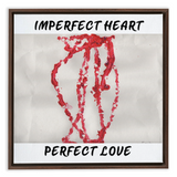 Forever Emily's Imperfect Heart Framed Canvas Wraps