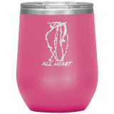 Forever Emily's All Heart Etched Wine Tumblers