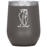 Forever Emily's All Heart Etched Wine Tumblers